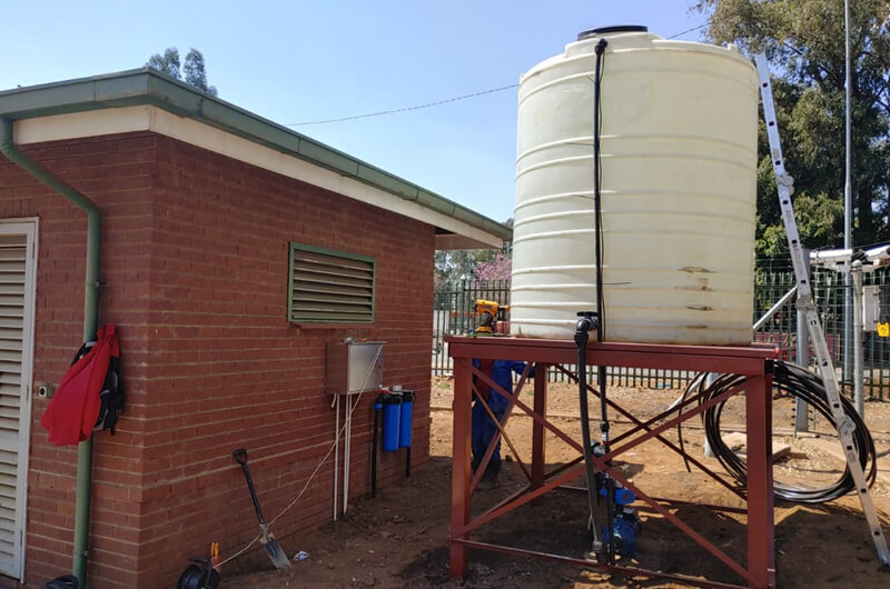 White water tank